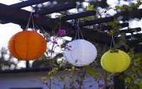 Lampions - Lichtspiele und helle Gartenfreuden