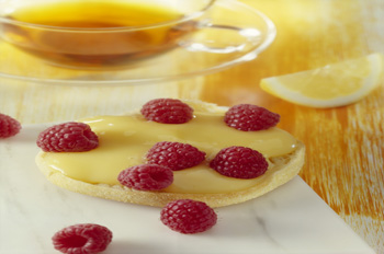 English Muffins mit Lemoncurd - Zutaten für 8 Stück